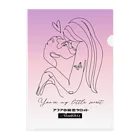 アフアの秘密タロットの❥アフアの秘密タロット【クリアファイル】You’re my little secret.  (PK)  Clear File Folder