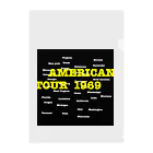 NEON_LINEのAMERICAN TOUR Clear File Folder