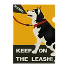 ねるくるのKEEP ON THE LEASH! (Shostako Yellow) クリアファイル