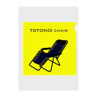 呉福笑店のTOTONOI chair Clear File Folder