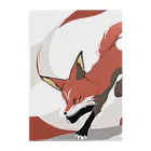 Red & Brack の赤狐 Clear File Folder