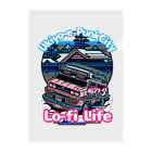 マッケンデジタルワールドの【Lo-fi Life Style】ダメな自分も愛される都市『浮世絵パンクシティ』lofiのリズムで自分らしい生き方を クリアファイル