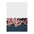 フィルムカメラ屋さんのボケた桜 Clear File Folder