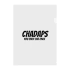 CHADAPSのCHADAPS クリアファイル