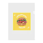 さくらのチーズバーガー大好き Clear File Folder