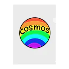 -cosmos-の虹色の星 Clear File Folder