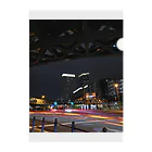 nokkccaの光跡 - Junction Light trail - Clear File Folder