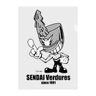 SENDAI Verduresのばでゅ君（モノクロ） クリアファイル