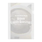 御堂珈琲店 Midou Coffee Roastersのクリアファイル クリアファイル