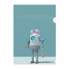 Happy Paint ShopのVoxelArt-ROBOT- Clear File Folder