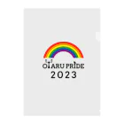 Otarupride グッズのOTARU PRIDE 2023 クリアファイル (created by hacchi) Clear File Folder