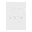 ゆるデザイン shopのゆるにゃんこ Clear File Folder