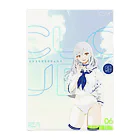 loveclonesのとにかく明るいエロポップ 雑誌風レイアウト Clear File Folder