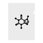 科学雑貨Scientiaのカフェイン クリアファイル