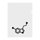 科学雑貨Scientiaのセロトニン クリアファイル