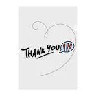 Connect Happiness DesignのThank you!!! Clear File Folder