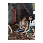 世界美術商店のアルジェの女たち / Women of Algiers in their Apartment Clear File Folder