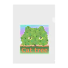 Charamaru MarketのＣＡＴ　ＴＲＥＥ Clear File Folder