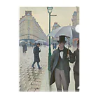 世界美術商店のパリの通り、雨 / Paris Street; Rainy Day Clear File Folder