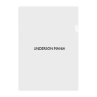 UNDERSON STOREのUnderson mania クリアファイル