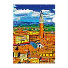 GALLERY misutawoのイタリア シエナの街並み Clear File Folder