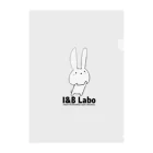 I&B Laboの安藤 Clear File Folder