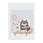 せとのお店屋さんの【斗希ちゃん&明日希ちゃん】 Clear File Folder