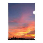 cielの贅沢な夕焼け Clear File Folder