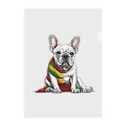 Frenchie-Rasta DoggのFrenchie-Rasta Dogg Clear File Folder