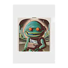 献血するドラキュラの宇宙人シリーズ Clear File Folder