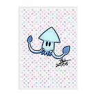 さくらびとのBLUE SQUID Clear File Folder