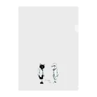 NEOJAPANESESTYLE                               のB_Lack_Cat&Mr.CHICKENHEART Clear File Folder