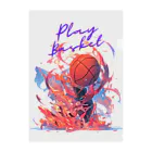 SUY_art_のPlay Basket クリアファイル