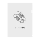 chieemakoのスニーカー Clear File Folder