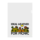 sari'sのIDEAL WEATHER FOR PICNIC/行楽日和 クリアファイル