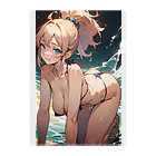 RGセクシーガールのセクシー金髪美女 Clear File Folder