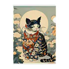 NECOSUIの花魅猫 Clear File Folder