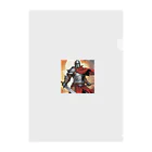 Stylishの勇敢な戦士 Clear File Folder
