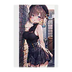 エーアイガールの秋の装い(ベレー帽)AKANE Clear File Folder