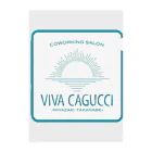 VIVA_CAGUCCIのVIVA CAGUCCI  ロゴ Clear File Folder