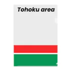 すかがわのJR東日本　東北地方　クリアファイル クリアファイル