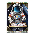 宇宙開発デザイン科の宇宙のギャンブラー Clear File Folder