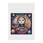 猫雑貨屋　ねこまろのにゃんこ宇宙の彼方へ Clear File Folder