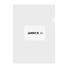 JAMMY.MのJAMMY.M ロゴ① Clear File Folder