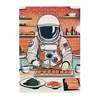 宇宙開発デザイン科のスペースクッキング 寿司編 Clear File Folder