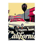 めそぽのカリフォルニアの白い車 클리어파일