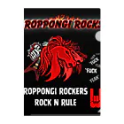 WizardWearのRoppongi Rockers Rock n Rule クリアファイル