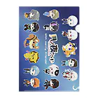 つきのよみせの月ノ夜のへやコラボ記念グッズ① Clear File Folder