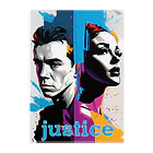 めそぽのJusticeのカップル クリアファイル