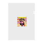 でざいん屋くろすけのPsychedelic Blonde Clear File Folder